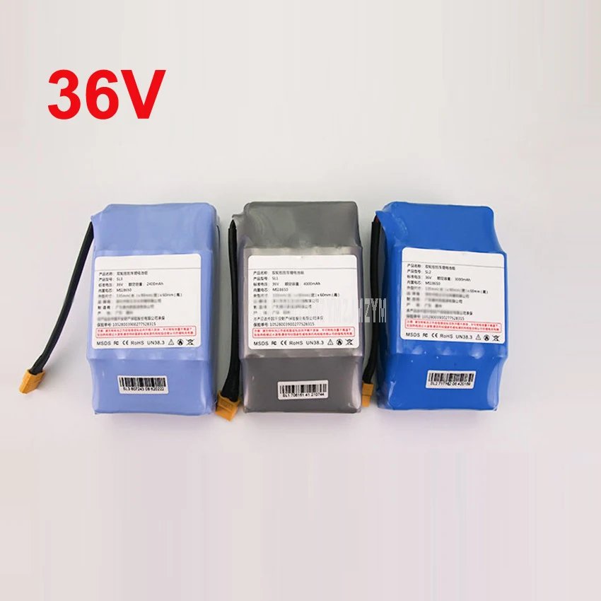 36 В Электрический самобалансирующийся скутер Ховерборд литиевый аккумулятор