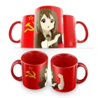 Кружка: K-On! (кей он, кон, аниме, персонаж, ссср, советский союз) -5
