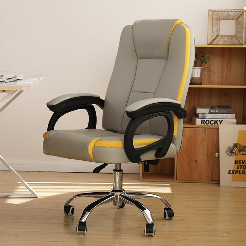 

Кресло компьютерное, с подъемом, с поворотом на из искусственной кожи градусов