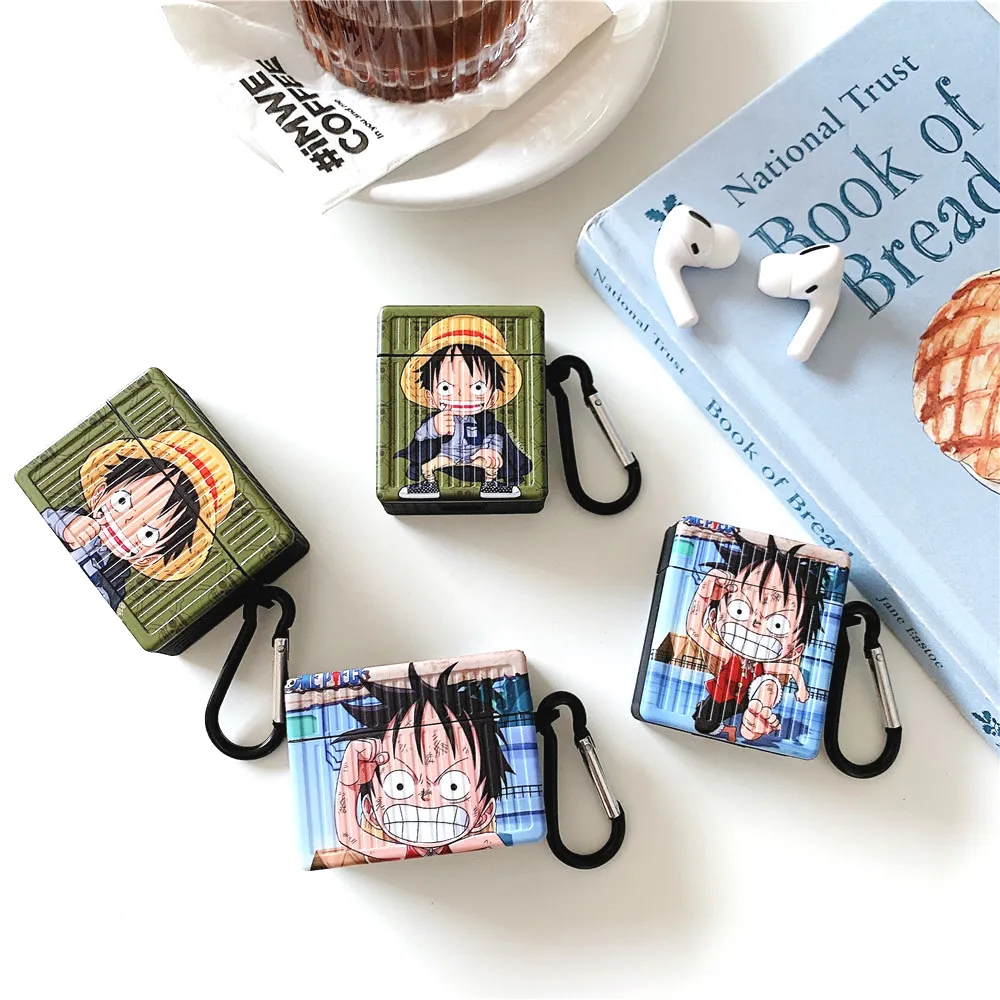 Одна деталь с принтом &quotМанки Д. Luffy чехол для наушников в багажнике Airpods 3 pro 1 2