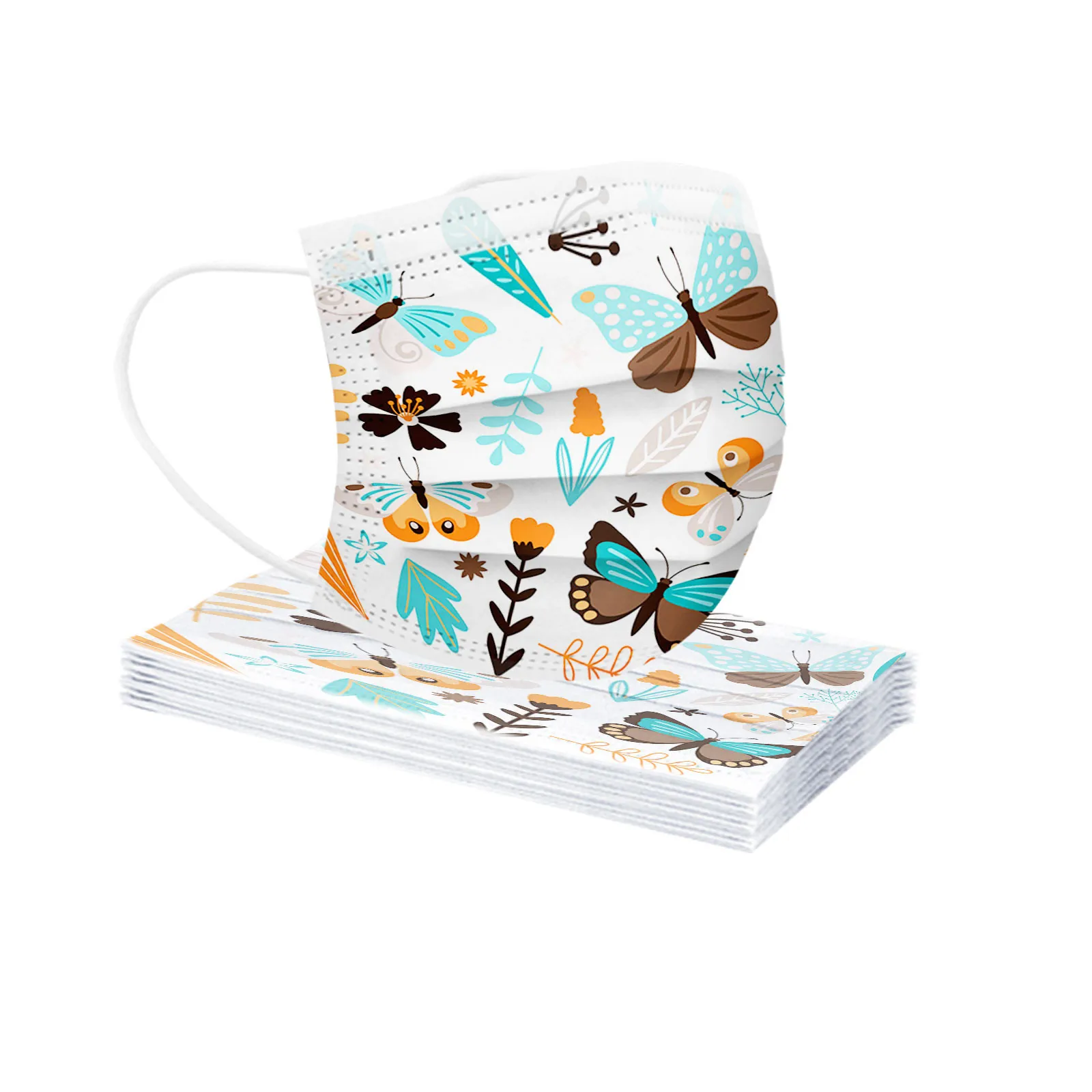 10 шт. детские одноразовые маски 3 Слои фильтр гигиены ветрозащитный уход за кожей