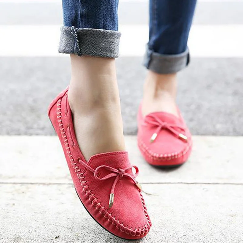 TIMETANG новый стиль бант женская кожаная обувь Модная на плоской подошве Обувь без