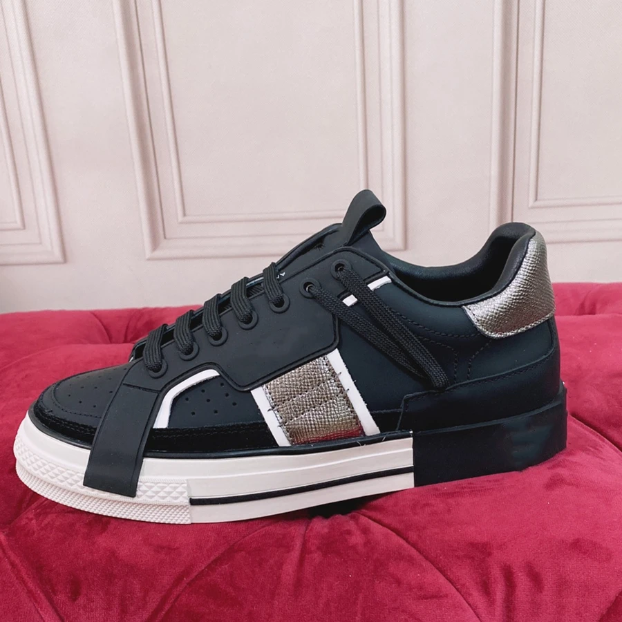 

Top New Men Paris Luxury Leather Lace-up Fitness Outdoor Comfortable Shoes Fashion Sports Summer Sneakers