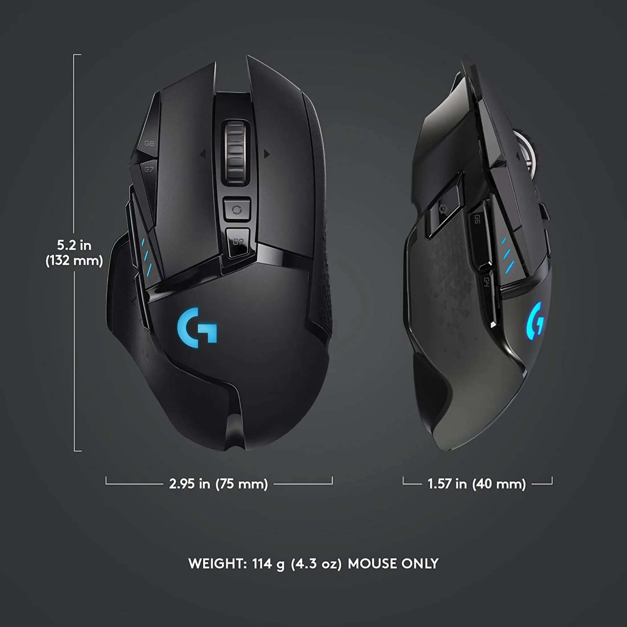 New G502 HERO LIGHTSPEED Wireless Gaming Mouse 2.4GHz 16000DPI RGB Suitable For E-Sports Gamers | Компьютеры и офис
