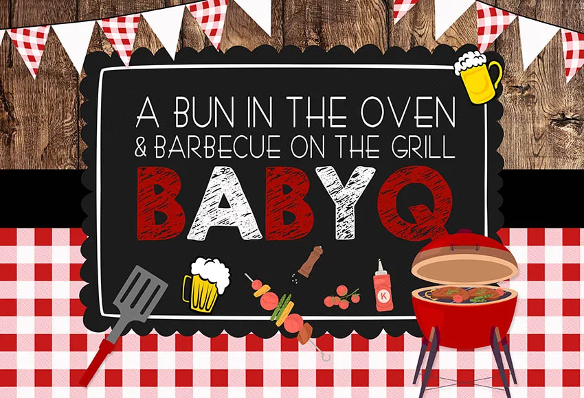 

Mehofon Photography Background Rustic Wood BBQ Baby Shower Party Barbecue Theme Picnic Party Kids Newborn Backdrop Photo Studio