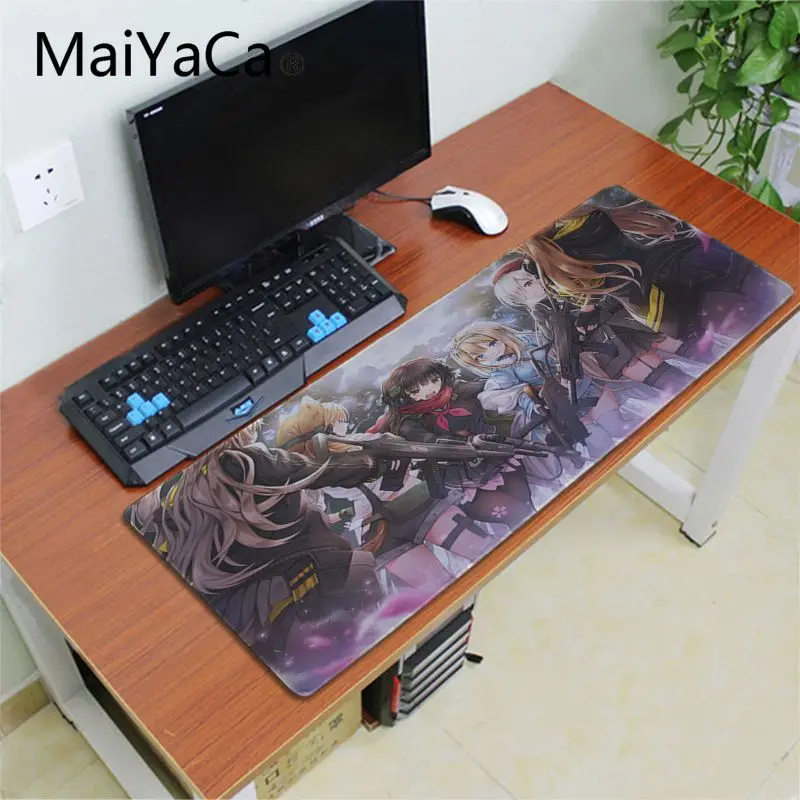 

Maiyaca Girls Frontline Rubber Pad to Mouse Game Big Promotion Russia gaming mouse pad xl Keyboard Laptop PC notebook desk pad