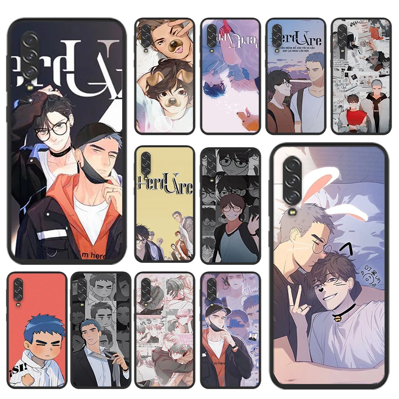 

Anime cute boy here u For Samsung Galaxy A90 A80 A70 S A60 A50S A30 S A40 S A2 A20E A20 S A10S A10 E Soft Phone Case
