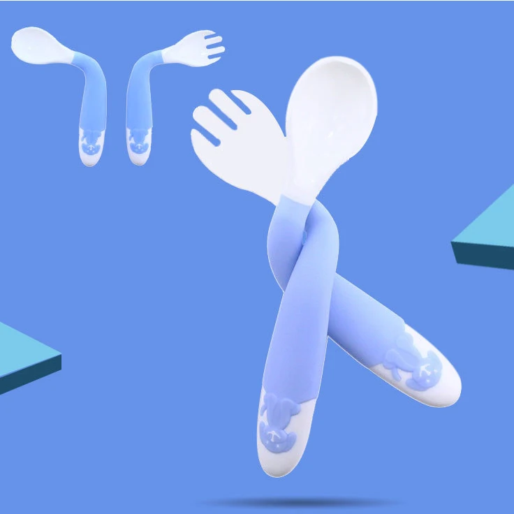 Ложки/вилки для кормления младенцев 1 нож вилка|Принадлежности| |