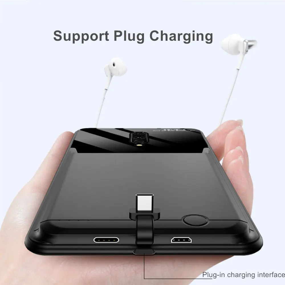 Araceli 10000 мАч для Oneplus 8 Pro чехол аккумулятора смартфона зарядное устройство