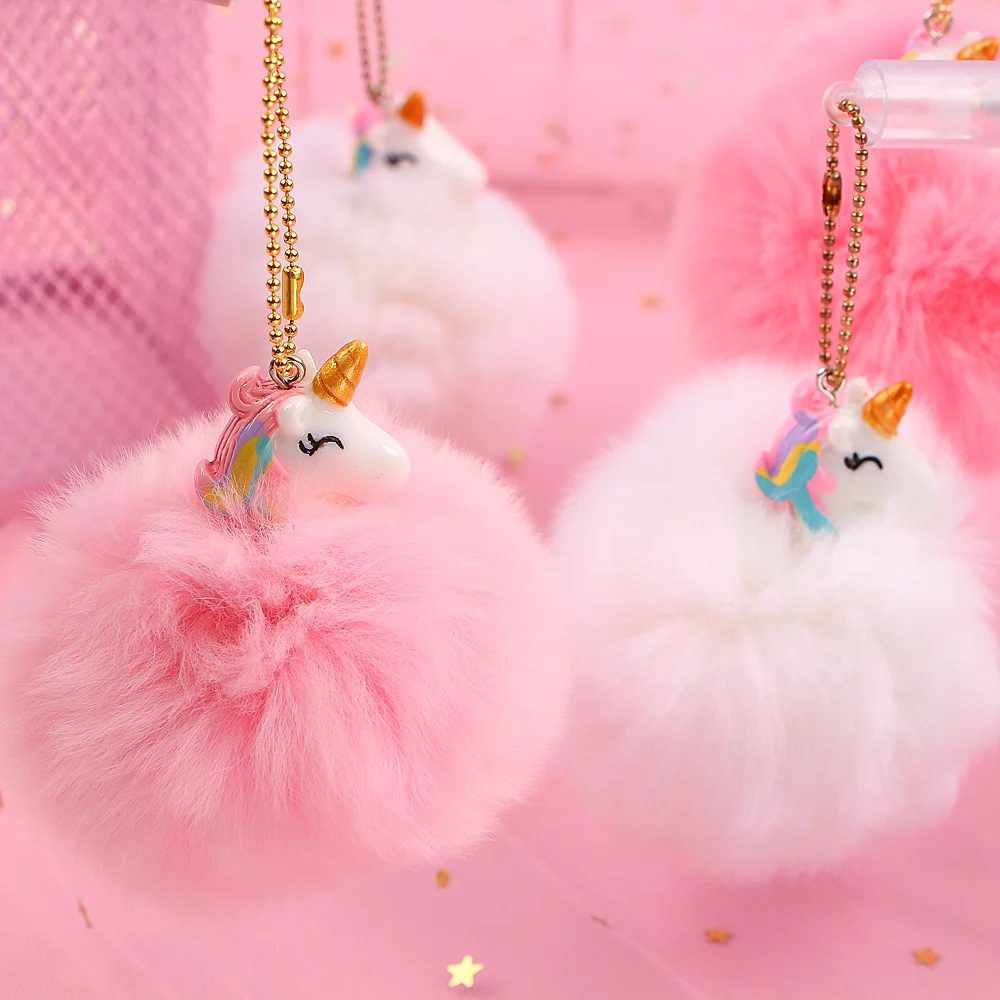 Милый Единорог ручки Роскошный баскетбольный мяч гель подвеска Pens нейтральные