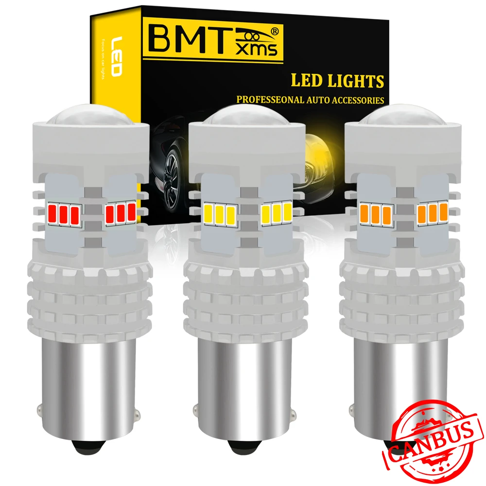 BMT 2x Canbus без ошибки P21W 1156 BA15S светодиодный лампы R5W R10W дневные ходовые огни