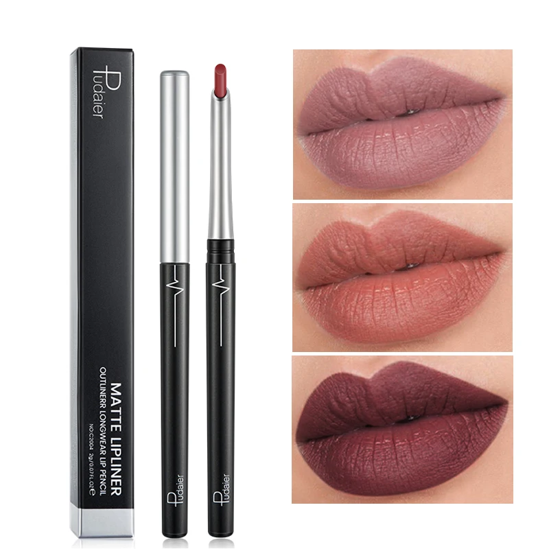 17 цветов Профессиональный матовый карандаш для губ водостойкая губная помада