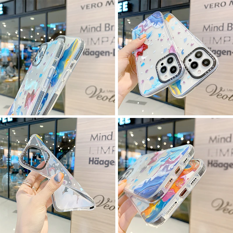 

Watercolor Cases For Iphone 11 Case Silicone Case Iphone 12 Pro Max 7 8 XR Xs X SE 2020 6 6s plus Mini Soft TPU Iphone11 Covers