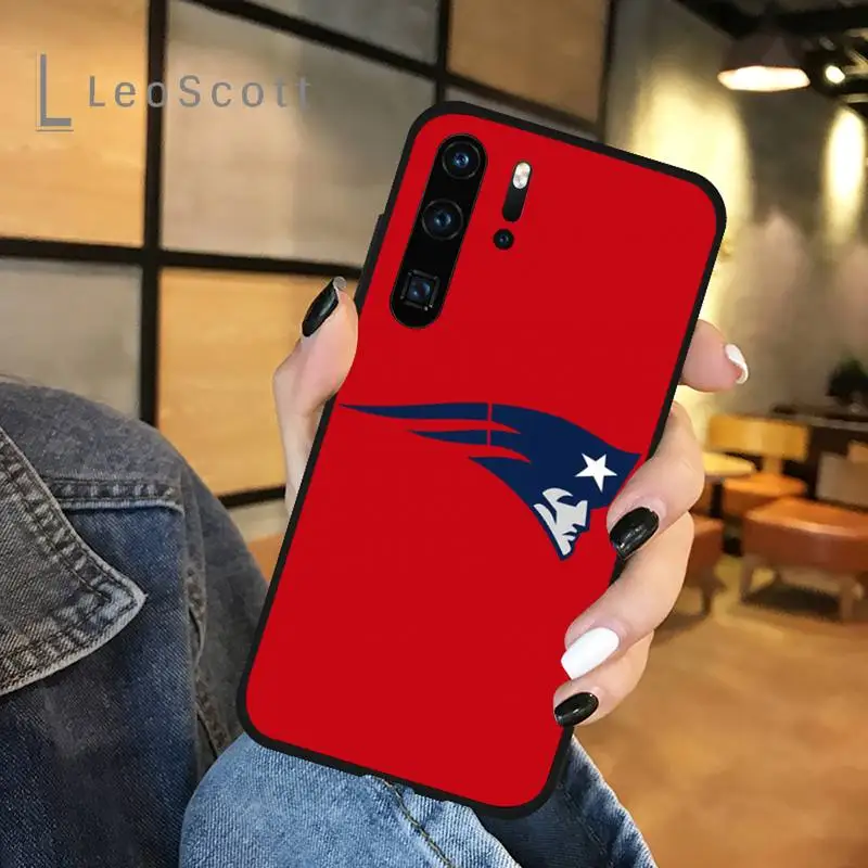 

New England Soccer Patriots phone case for Huawei honor Mate P 9 10 20 30 40 Pro 10i 7 8 a x Lite nova 5t