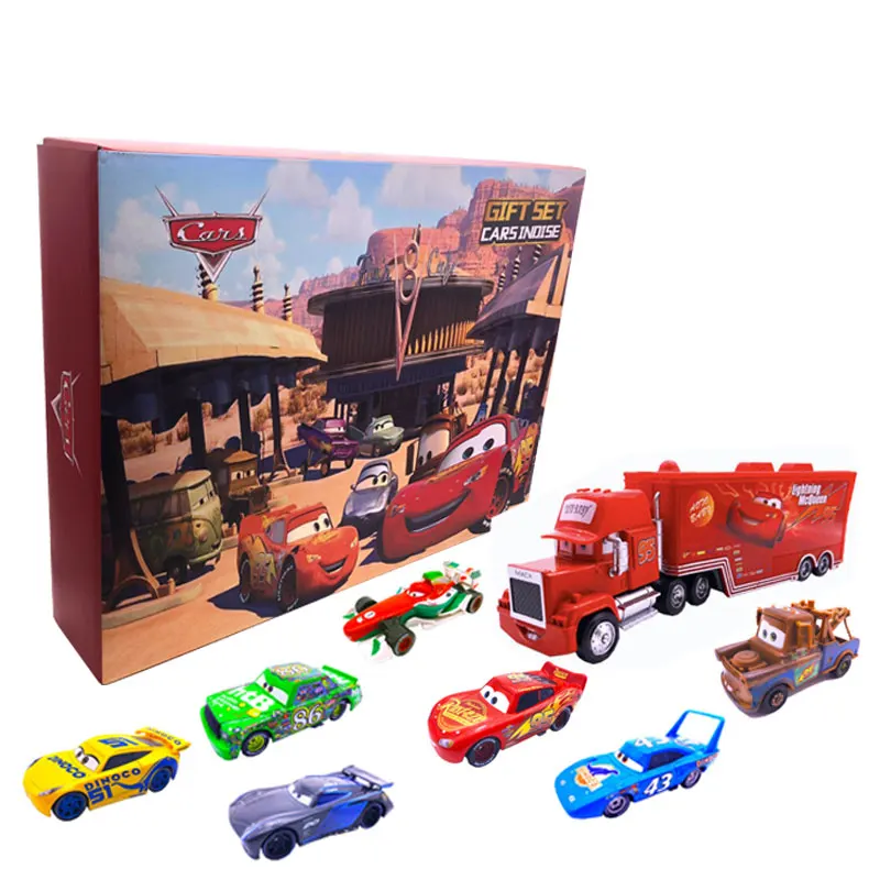 Disney Pixar Cars 3 металлическая литая модель автомобиля игрушечный подарочный набор