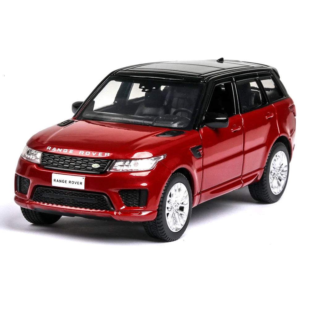 Red NO BOX 1:36 автомобилей горячего колеса автомобиля Land Rover Range Rover машина литья под давлением игрушечная модель металлический корпус - Цвет: Red NO BOX