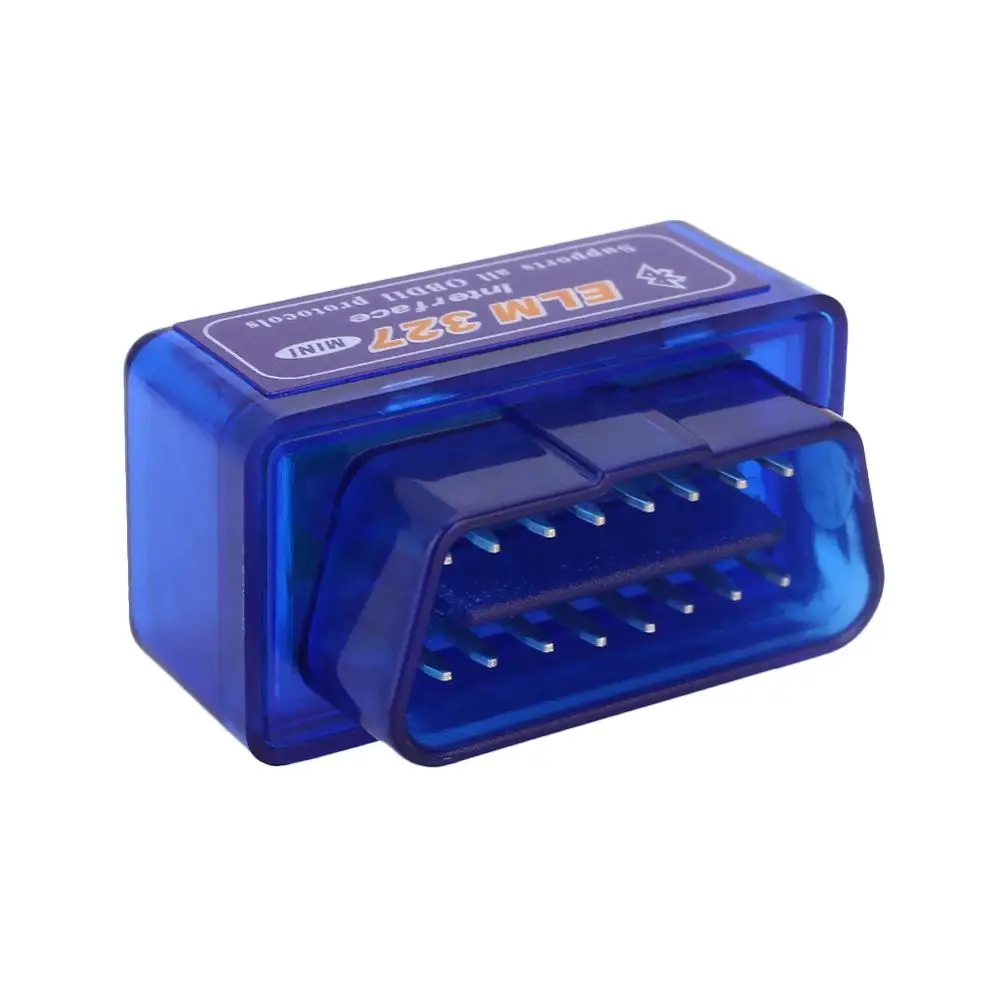 Мини Bluetooth Smart elm327 V2.1 Obd2 сканер диагностический инструмент тестер DC 12 В
