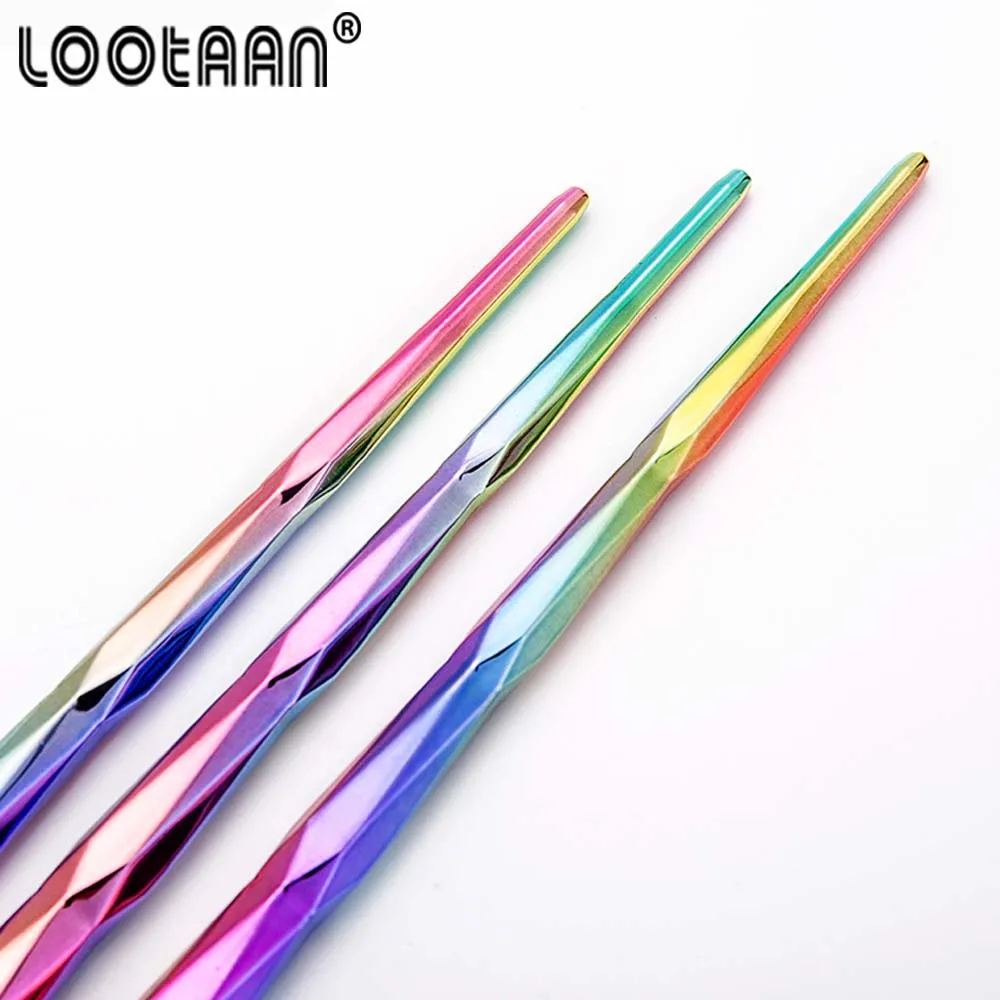 3 шт./компл. УФ-гель рисунок Покраска ногтей кисть для подводки акриловый Фрезер cо