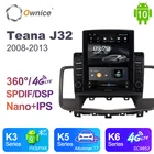 Автомагнитола Ownice, 2DIN, Android 10,0, для Nissan Teana J32 2008-2013, автомобильная аудиовидео система, блок SPDIF 4G LTE
