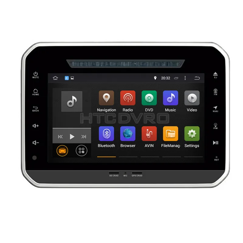 Автомобильный DVD плеер ymodbht 8 дюймов 4G ядер Android 9 0 7 1 для Suzuki Ignis 2016 2017 2018 GPS RDS радио