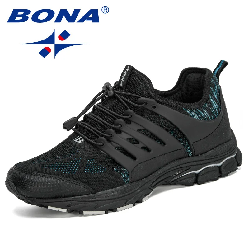 

BONA 2020 New Designers Mesh Sneakers Men Outdoor Running Shoes Man Sport Shoes Male Zapatos De Mujer Training Trainers Trendy
