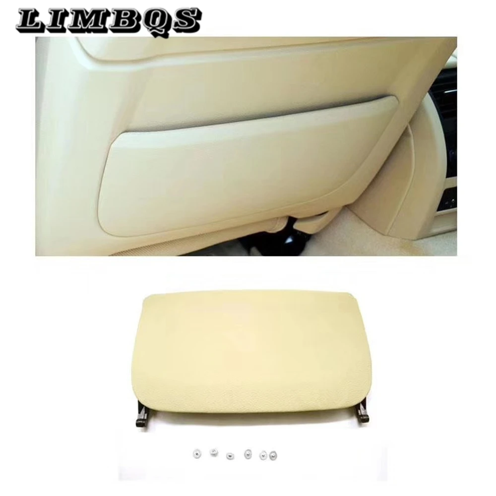 

Car seat back board for BMW F10 F11 F07 F02 series rear backrest Panel part genuine leather cover leather cover storage pocket