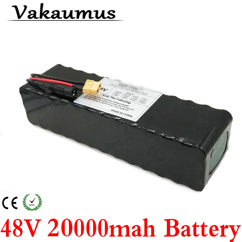 

48V 13S 3P 18650 Lithium ION Battery 20AH Electric Bicycle Battery FOR 250W 500W 350W Motor AND 15A BMS