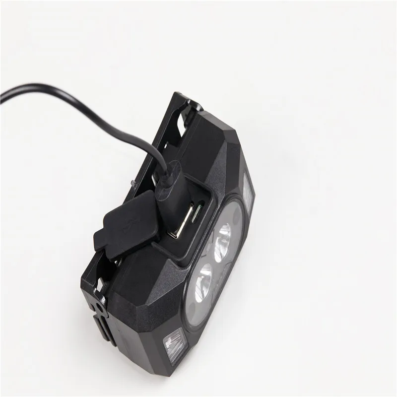 

Powerful LED Headlamp With Body Motion Sensor, USB Rechargeable For Outdoor Camping
