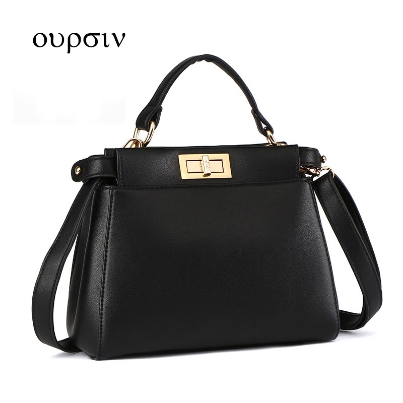 Женская сумка через плечо с двойной пряжкой роскошные женские сумки