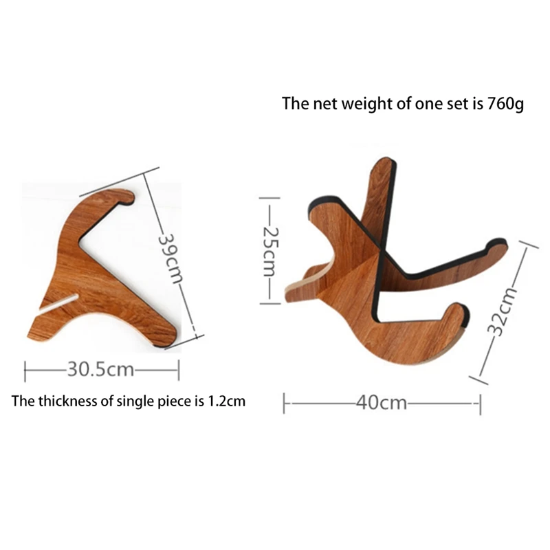 Guitar Stand Foldable Portable Holder Anti-Slip Musical Instrument For Acoustic Bass | Спорт и развлечения