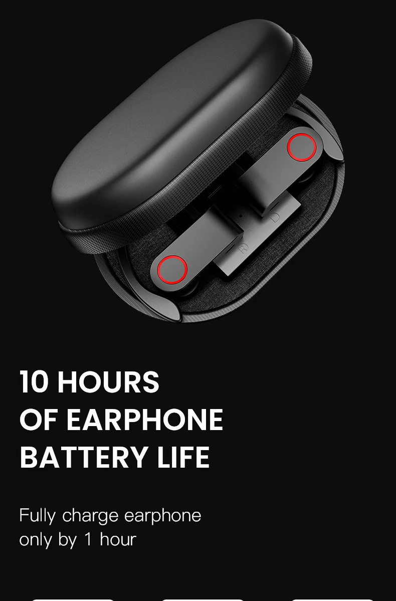 Беспроводные спортивные наушники TWS Bluetooth 5,0 наушники с ушным крюком для бега с шумоподавлением стерео наушники с микрофоном IPX4 водонепроницаемые