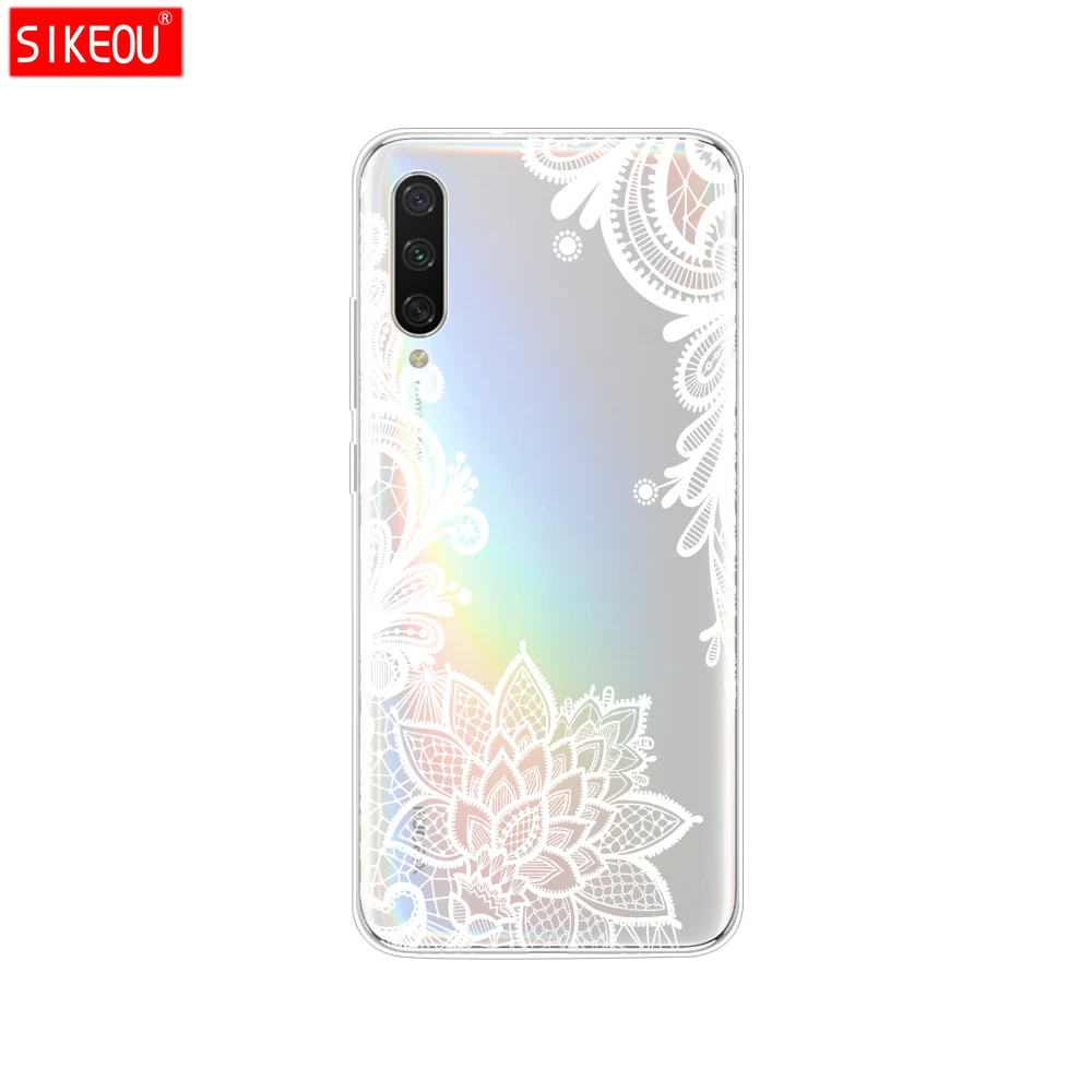 34172 Силиконовый чехол для Xiaomi mi A3, чехол с полной защитой, мягкая задняя крышка из ТПУ, чехол для телефона s для Xio mi A3, бампер, чехол, тигр, цветок - Цвет: 34172