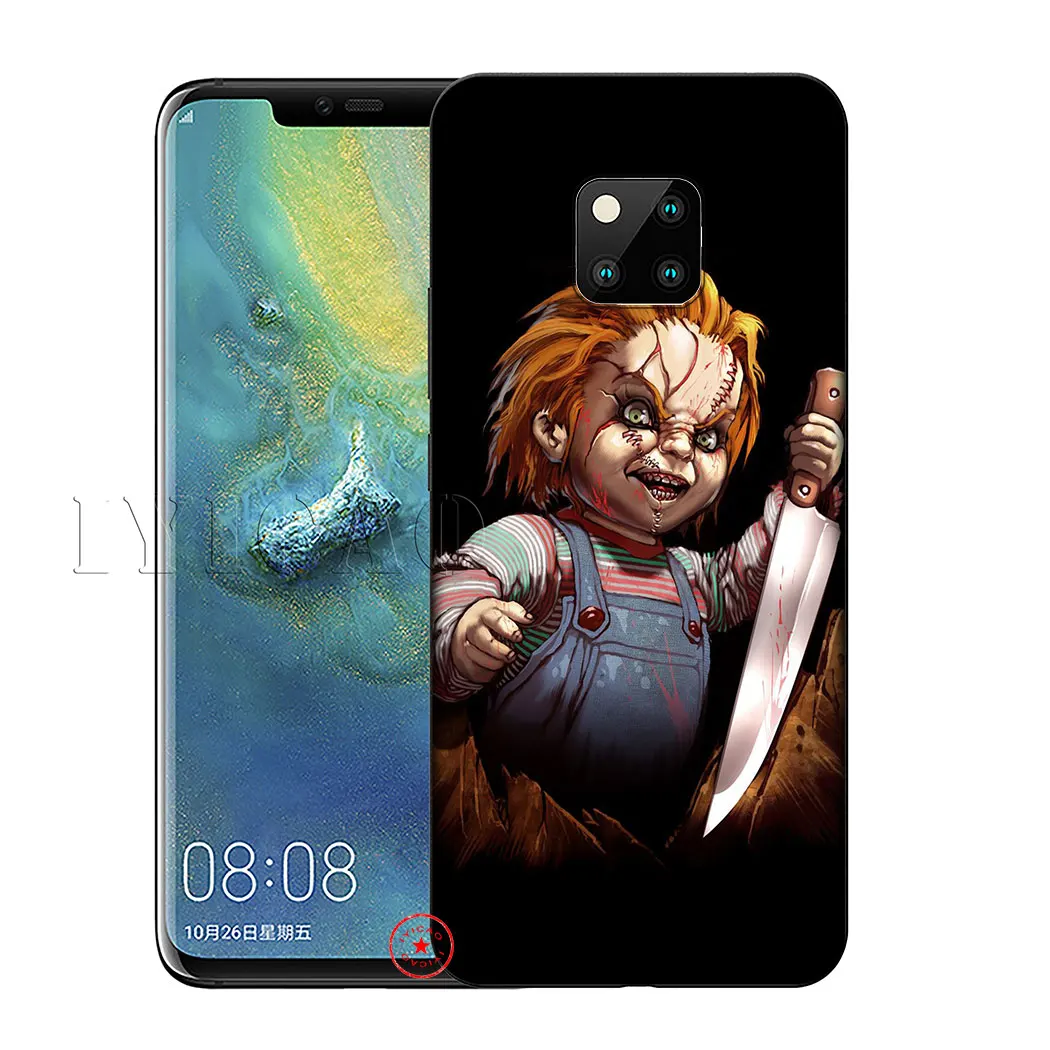 Chucky Cool Silicone Soft Case for Huawei Nova Smart 5 5T 5i 4E 4 3i 3 2i 2 Lite Mate 30 20 10 Pro |