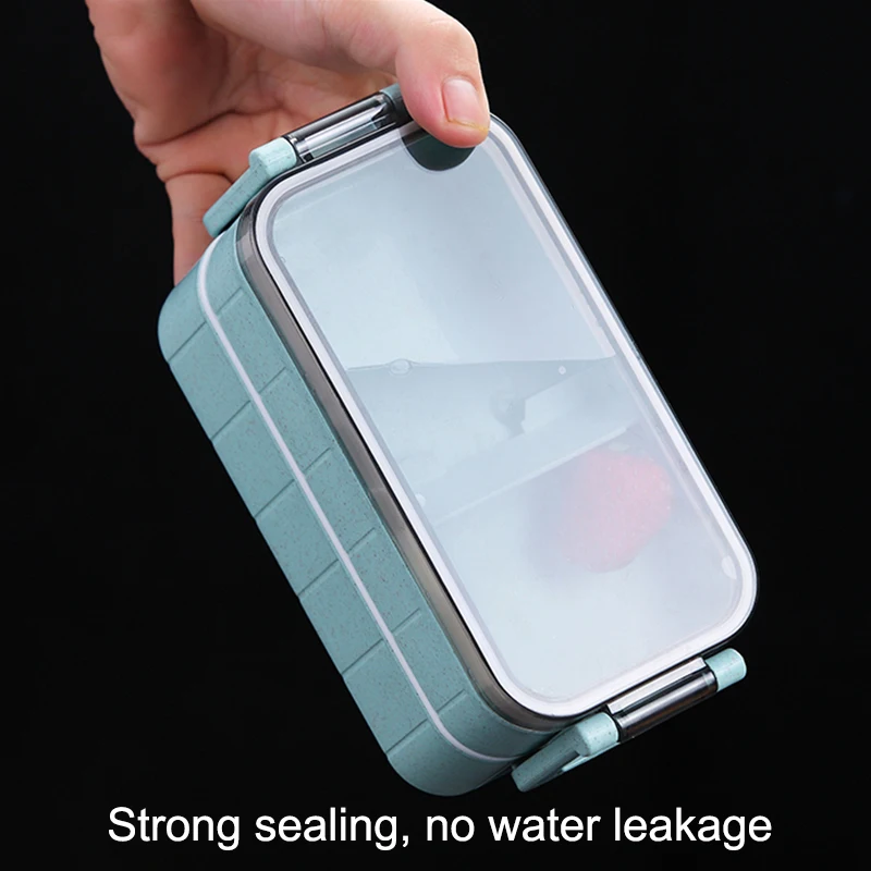 Пищевой контейнер с подогревом для еды коробка бенто японская термическая