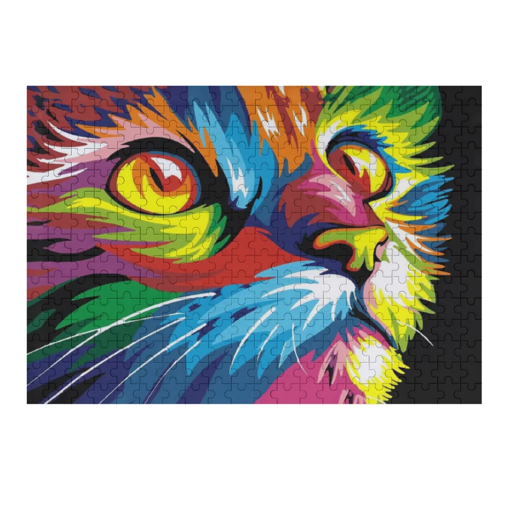 

Animal Series Puzzle 1000 Pieces CAT Educational Toys Puzzles For kids Ocean World Puzzles For Adults Action Figures Toy
