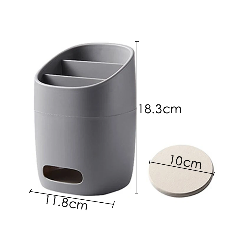 Столовые приборы сливное ведро нож вилка коробка для хранения пластиковые