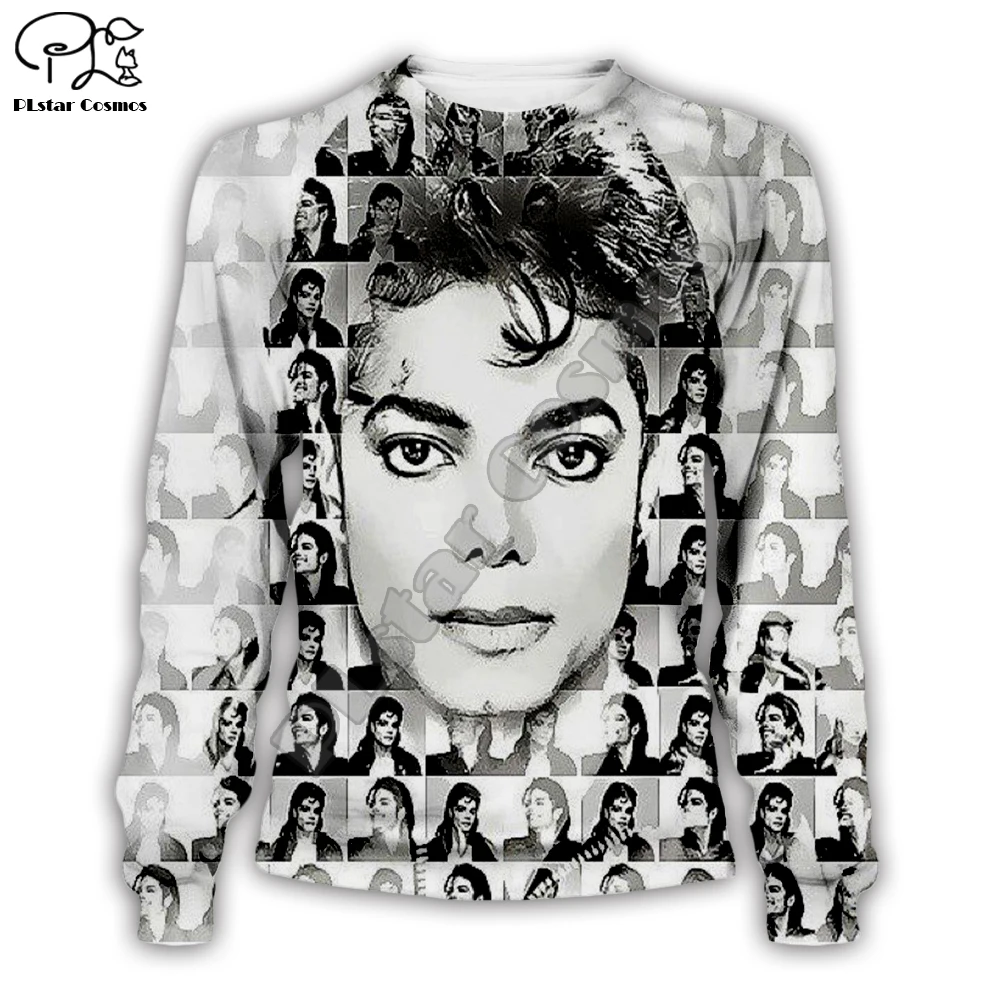 

PLstar Cosmos PopStar King Singer Michael Jackson Hiphop Streetwear Pullover Unisex 3DPrint Zipper/Hoodies/Sweatshirt/Jacket s-6