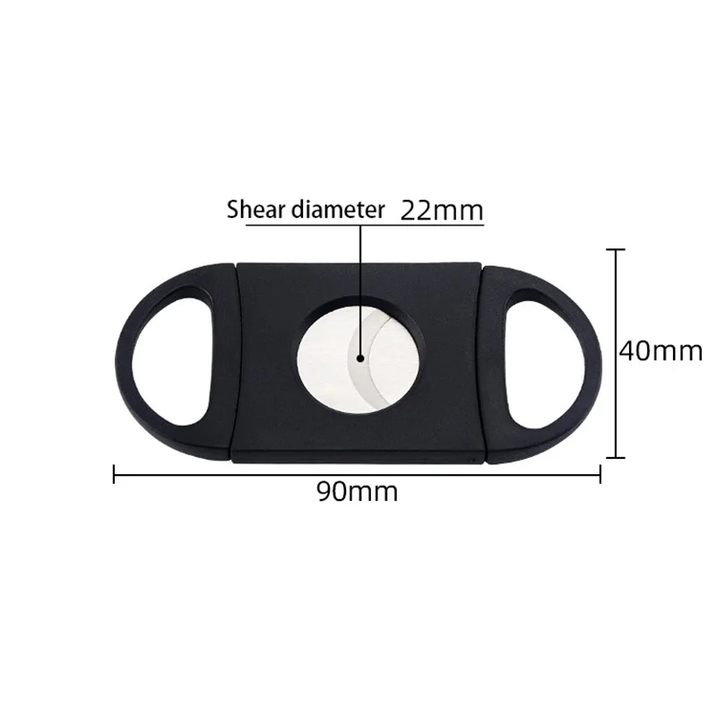 Резак для сигар металлический резак из нержавеющей стали гильотинные ножницы