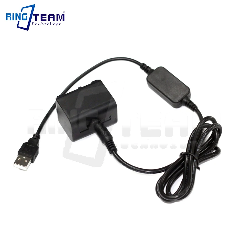 USB к DC 5525 Мужской кабель + искусственная батарея фотооборудованию постоянного