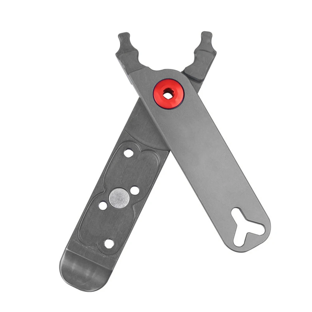 

Bicycle Master Link Pliers Valve Tool Tire Lever Missing Chain Connector Cutter Remove Install 4 in 1 Multi Function CNC