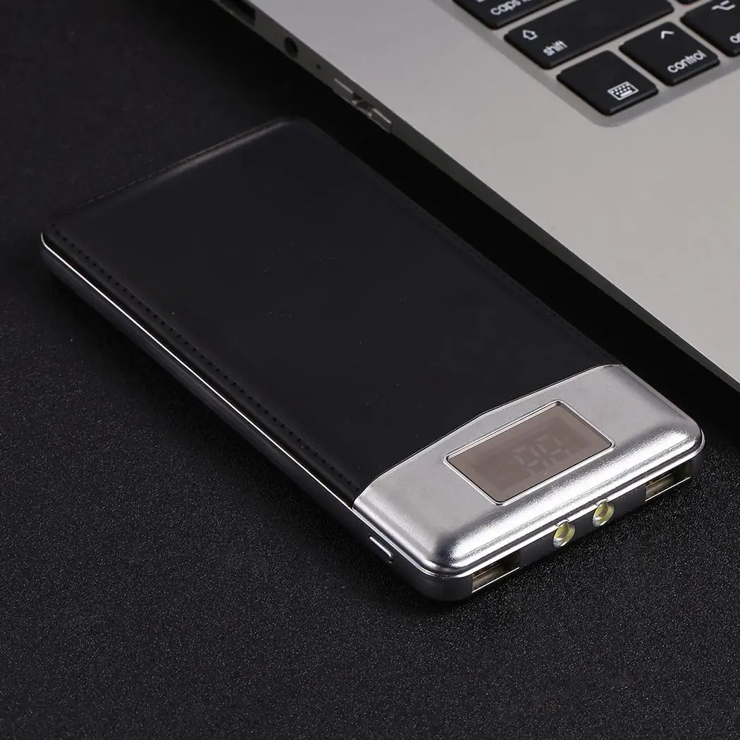 2000 мАч портативный Банк питания двойной USB литий полимерная Внешняя батарея