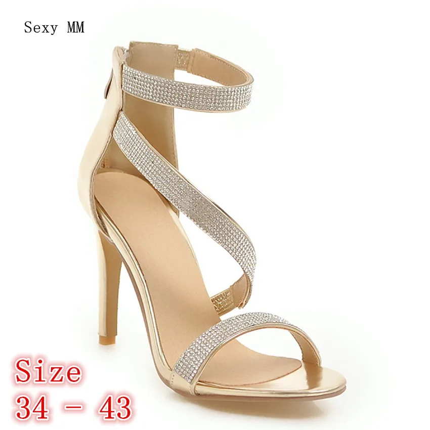 Женские босоножки высокого ботинки на каблуках вечерние свадебные Римские