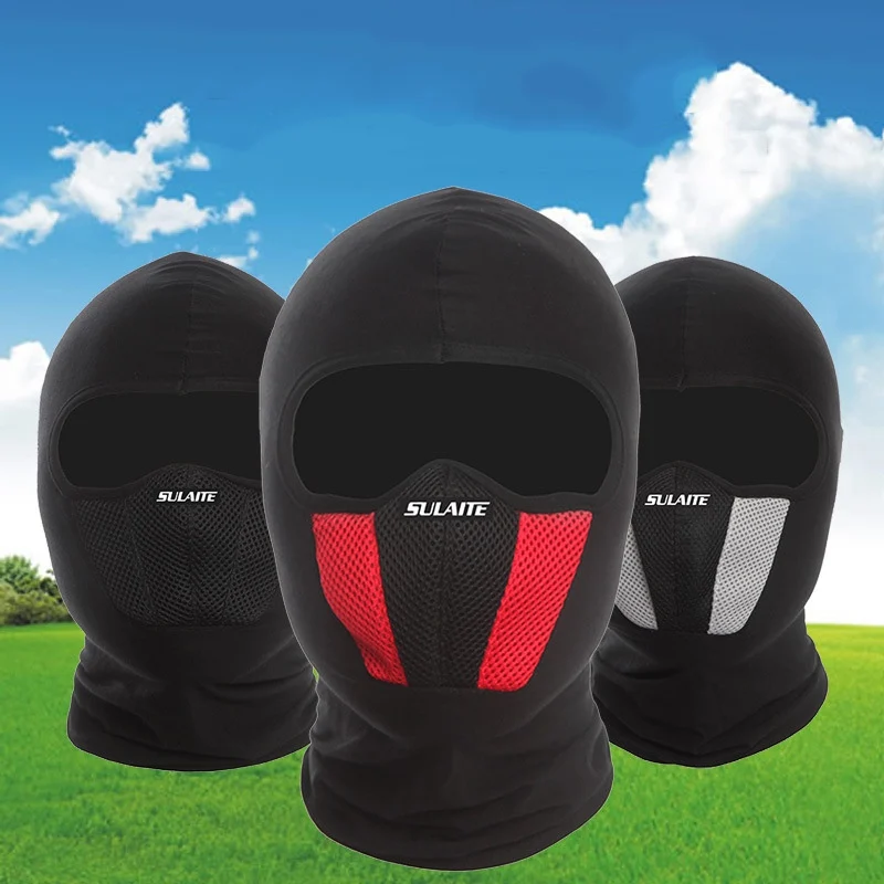 Дышащая Балаклава мотоциклетная маска для лица велосипедная мотокросса шлем с