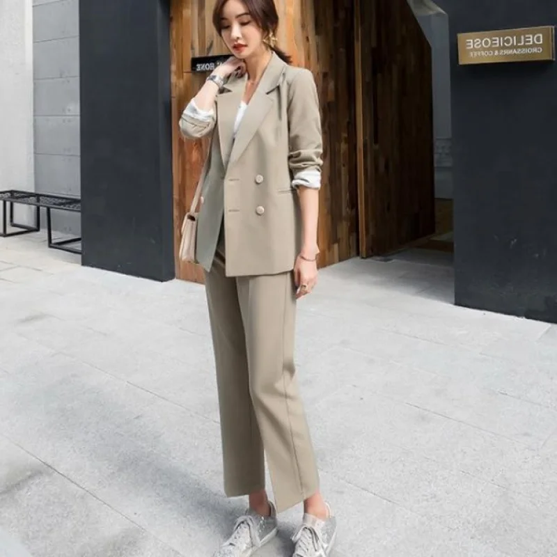 Mozuleva модные Комплект из 2 предметов двубортный пиджак и юбка с завышенной талией