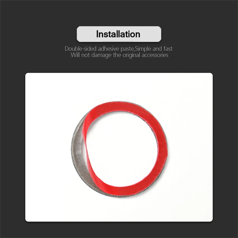 Кнопка запуска и остановки двигателя автомобиля кольцо переключателя отделка