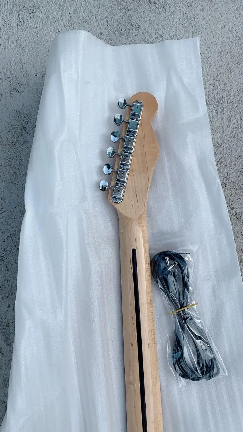 Оптовая продажа гитары Новые левша электрогитара Tel в коричневый взрыв 201909 |