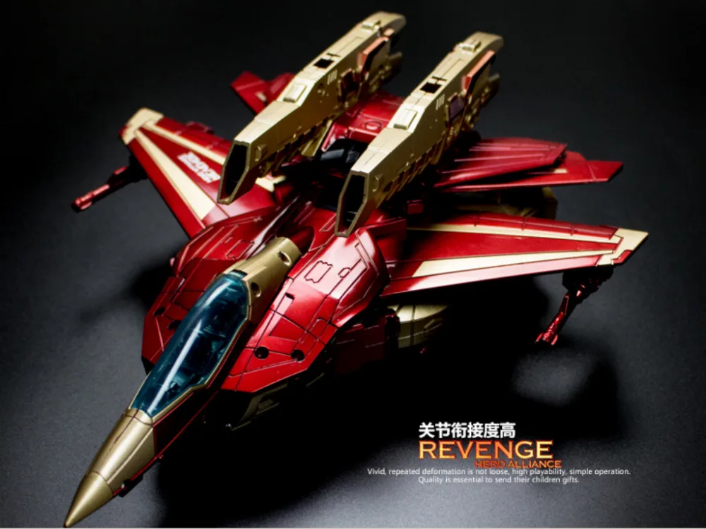 Трансформация Железный человек Jetfire Skyfire фигурка игрушки