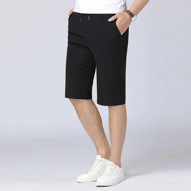 

Nice Fashion Summer Men Shorts Solid VogueElastic Force Shorts Men Cargo Shorts Plus Size 5XL Beach Shorts