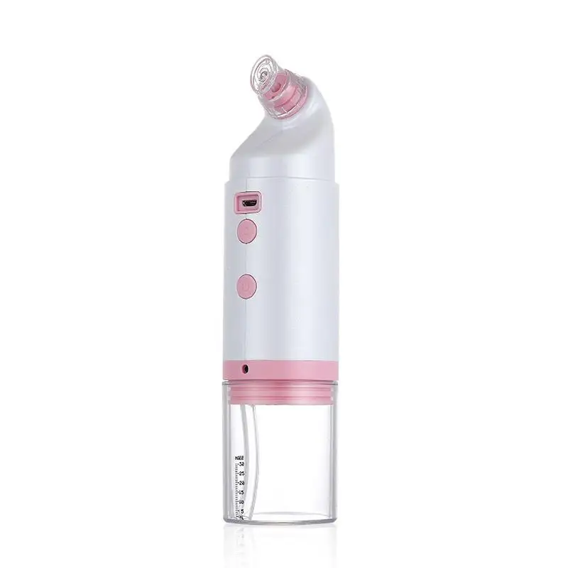 White Pink Удаление угрей вода цикл вакуум лица черная голова пятна точки поры, акне прыщи инструмент для вытяжки инструменты небольшие пузыри чистые - Цвет: White Pink