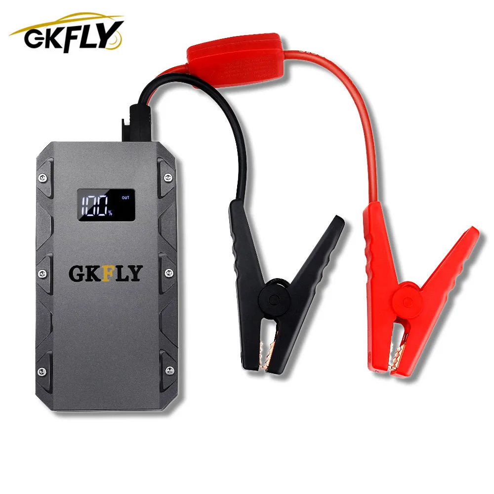 

GKFLY Super Power 1500A Starting Device 20000mAh 12V Car Jump Starter Power Bank Car Charger For Car Battery Booster Buster LED